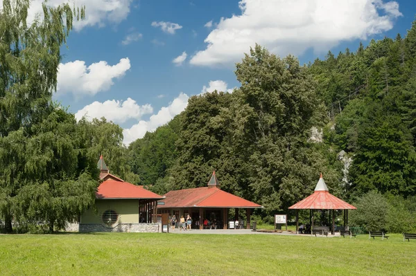 Jaskinie Sloup Sosuvka Ważny Krasowy Obszar Czech Morawski Kras Ważne — Zdjęcie stockowe