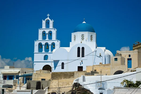 Ortodoxa kyrkan i Pyrgos. — Stockfoto