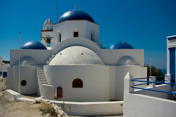 Orthodox Church in Thirassia village. — Stock Photo, Image