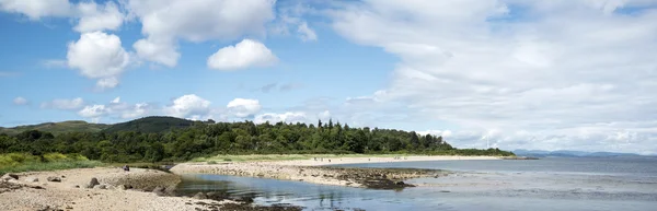 Sannox baai Panorama — Stockfoto