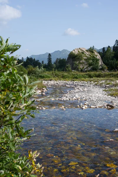 El majestuoso paisaje montañoso de la Reserva Natural del Cáucaso —  Fotos de Stock