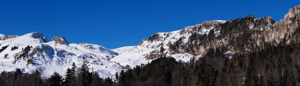 A majestosa paisagem montanhosa da Reserva Natural do Cáucaso — Fotografia de Stock