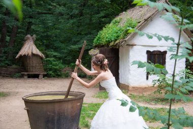 güzel bir gelin düğün günü