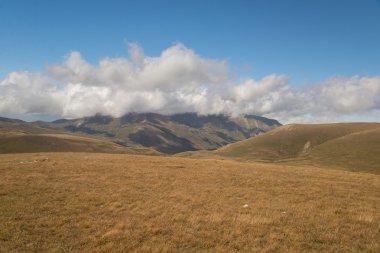 Güzel ve görkemli dağlar Kafkasya doğa rezerv