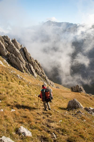 Montagna maestosa della riserva caucasica — Foto Stock