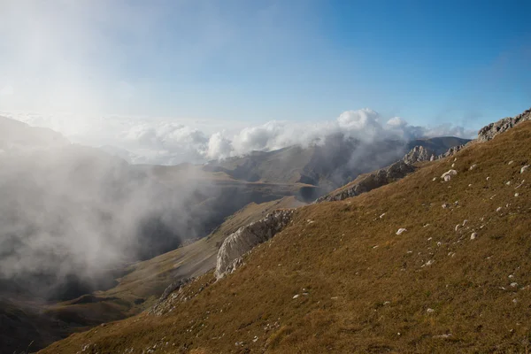Majestätiska berg av kaukasiska reserven — Stockfoto