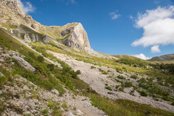 Majestatyczne góry rezerwatu kaukaski — Zdjęcie stockowe