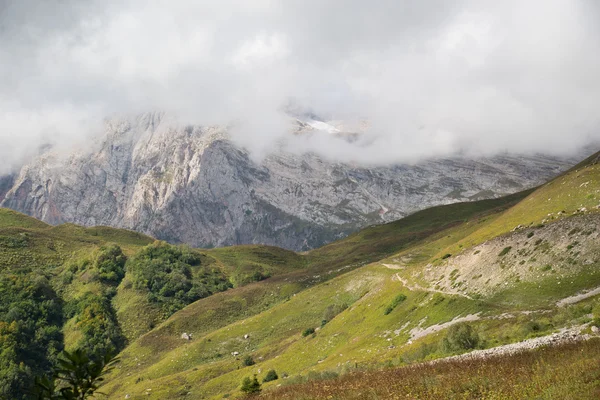 Majestueuze berg van de Kaukasische reserve — Stockfoto