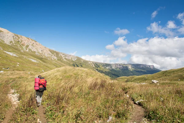 Красивые горные пейзажи Кавказского заповедника — стоковое фото