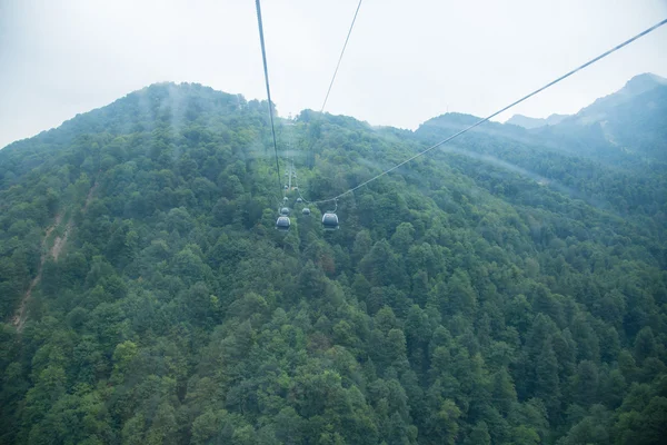 Beautiful mountain scenery of the Caucasus Nature Reserve — Stock Photo, Image