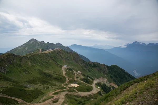 Mooi berglandschap van het natuurreservaat van de Kaukasus — Stockfoto