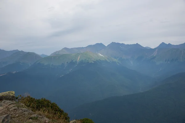 高加索地区自然保护区风景秀丽的群山 — 图库照片