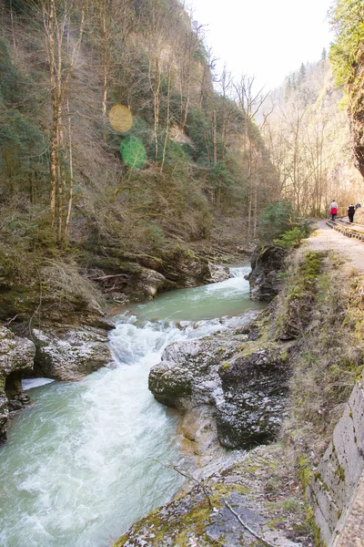 Pięknej górskiej scenerii — Zdjęcie stockowe