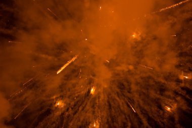 Parlak kutlama selam