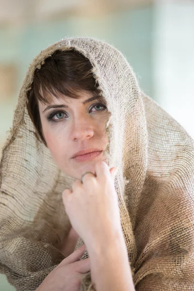 Portrait of the young girl — Stock Photo, Image