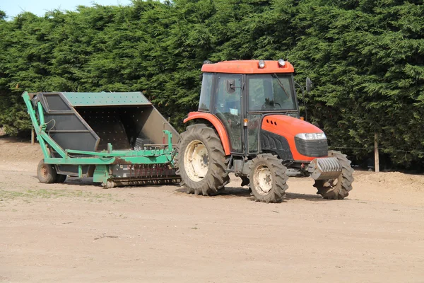 Jordbruks Paddock Cleaner. — Stockfoto