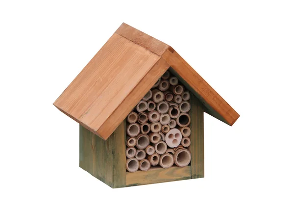 Houten insect huis. — Stockfoto