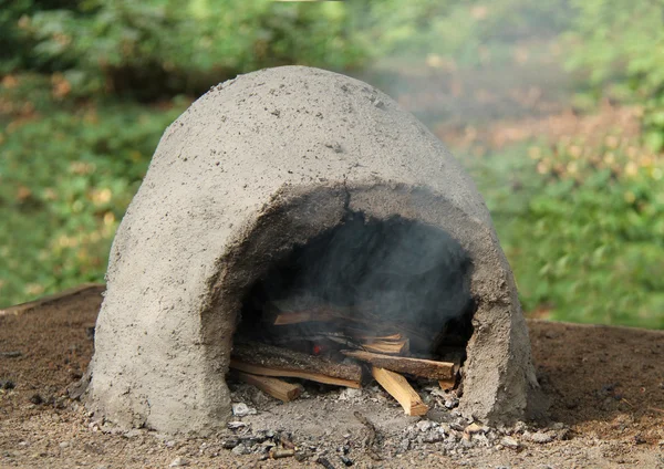 Outdoor Clay Oven. — Stock Photo, Image