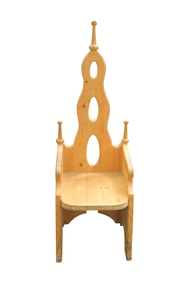 Cadeira de madeira . — Fotografia de Stock