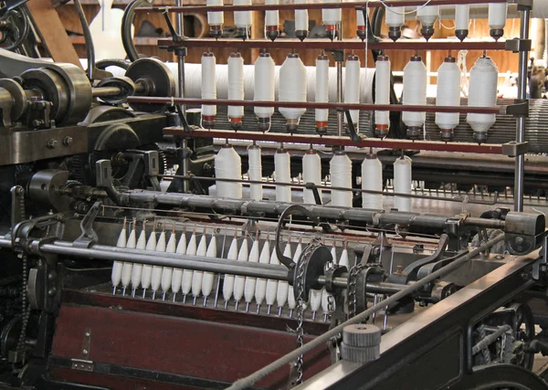Maszyny tekstylne. — Zdjęcie stockowe
