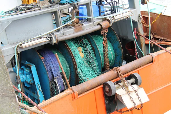 Trålare fiskebåt. — Stockfoto