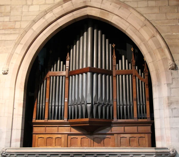 Órgano de la Iglesia. — Foto de Stock