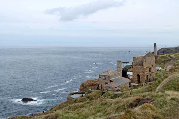 Coastal Tin Mine. — Stock Photo, Image