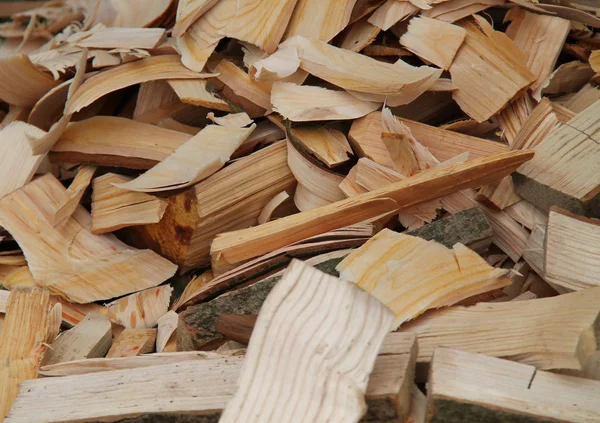 Schrijnwerkers hout krullen. — Stockfoto