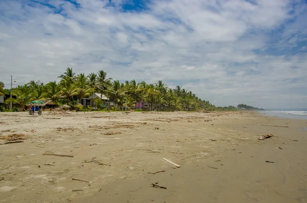 Muisne, ecuador - 16. märz 2016: eine küstenstadt im südwesten der provinz esmeraldas im nordwesten ecuadors — Stockfoto