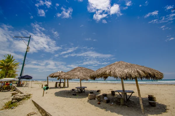 Muisne, Ecuador - March 16, 2016: A coastal town in the southwest of the province of Esmeraldas in northwestern Ecuador — Stock Photo, Image