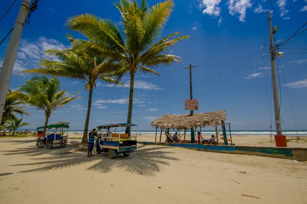 Muisne, Ecuador - March 16, 2016: A coastal town in the southwest of the province of Esmeraldas in northwestern Ecuador — Stock Photo, Image