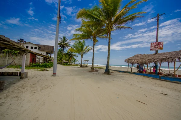 Muisne, Ecuador - March 16, 2016: A coastal town in the southwest of the province of Esmeraldas in northwestern Ecuador — Stock Photo, Image