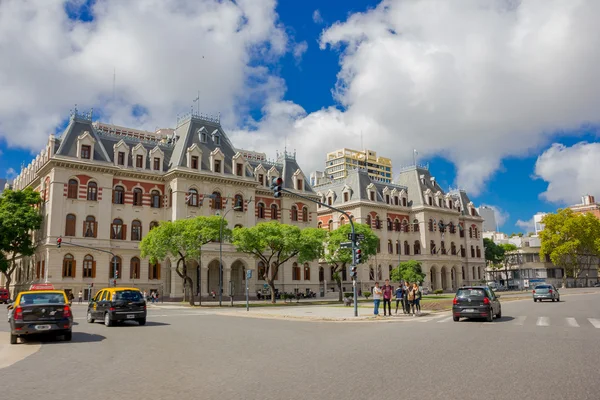 BUENOS AIRES, ARGENTINA - MAY 02, 2016: paseo colon aveneu is one of the most important streets in the historical center of buenos aires — Stock Photo, Image