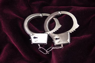 metal kelepçe closeup çekim