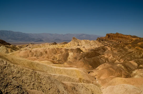 Crêtes érodées dans le parc national de la vallée de la mort — Photo