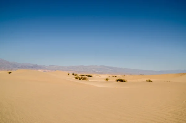Arena duna paisaje Parque Nacional Valle de la Muerte — Foto de Stock