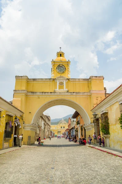 Antigua stad in guatemala — Stockfoto