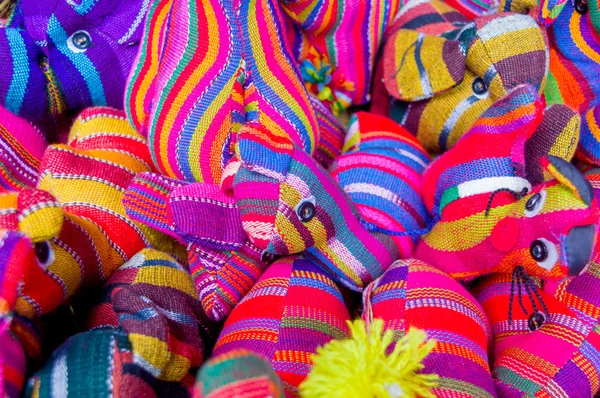 Traditionelle Maya-Textilien — Stockfoto