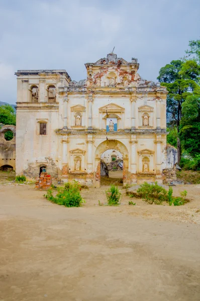 Фасад колишнього храму Ель Кармен — стокове фото