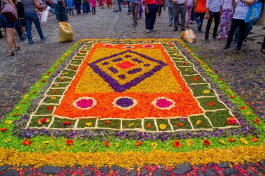 Paskalya halı antigua Guatemala