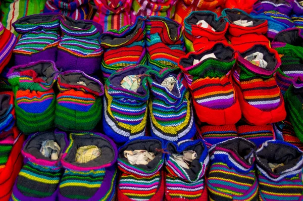 Textiles tradicionales mayas — Foto de Stock