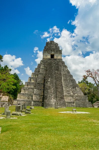 Tikal Maya ruiner i guatemala — Stockfoto