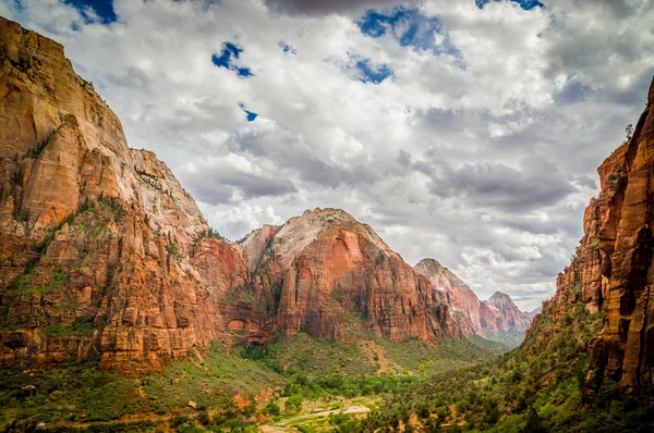 Paesaggio da zion parco nazionale utah — Foto Stock