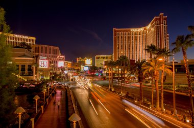 Las vegas Bulvarı'nda gece