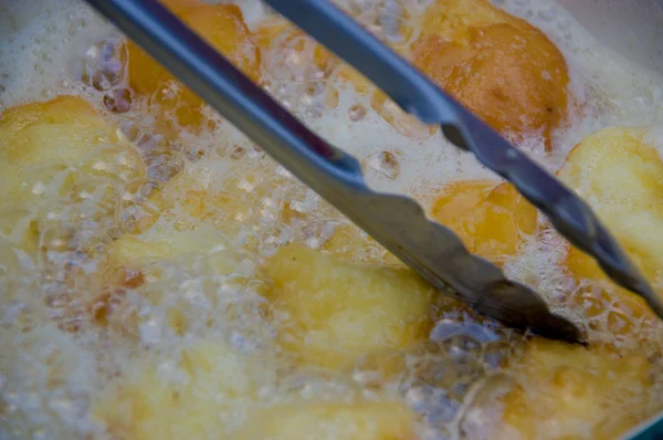 Sweet bunuelos traditional food from Guatemala — Stock Photo, Image