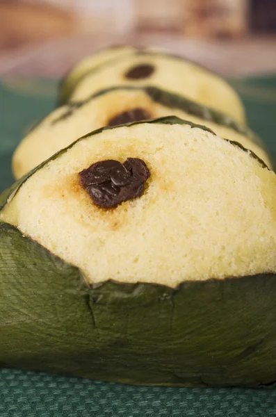 Quimbolitos ecuadorianska traditionell dessert — Stockfoto