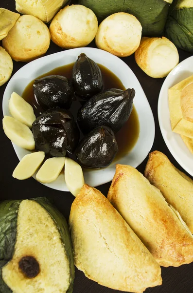 Postres tradicionales ecuatorianos — Foto de Stock