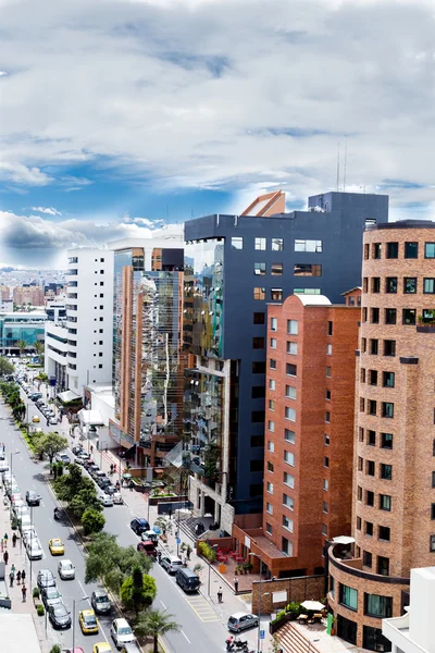 Centro de negócios em Quito Equador — Fotografia de Stock