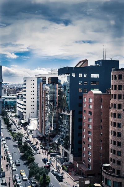 Centro de negocios en Quito Ecuador América del Sur — Foto de Stock