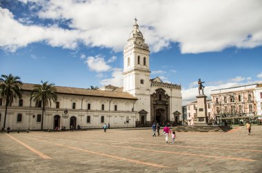Plaza de Santo Domingo Quito Ekvador Güney Amerika